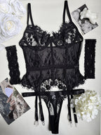 Sexy Lace Bodysuit Lingerie | European & American Style One-Piece