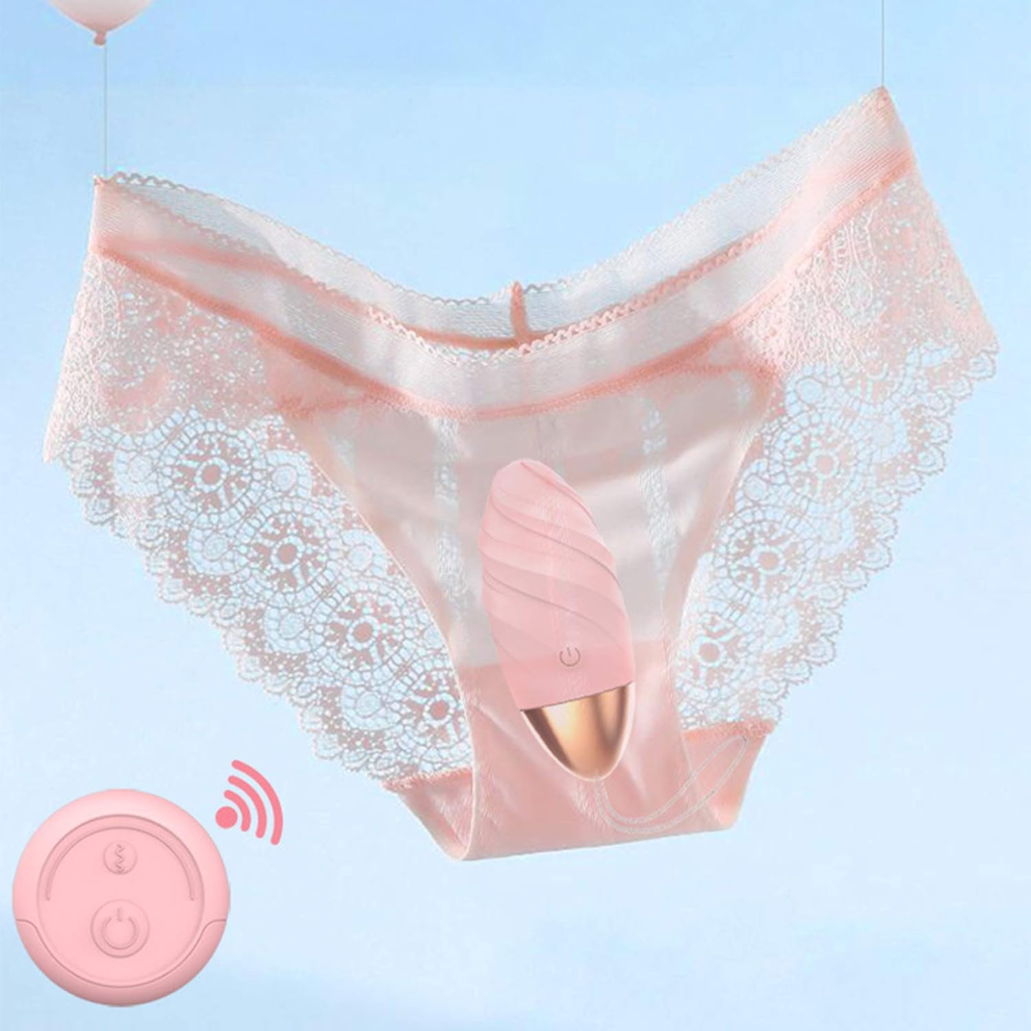 Blush Whisper – Remote-Controlled Rose Gold Vibrating Bullet