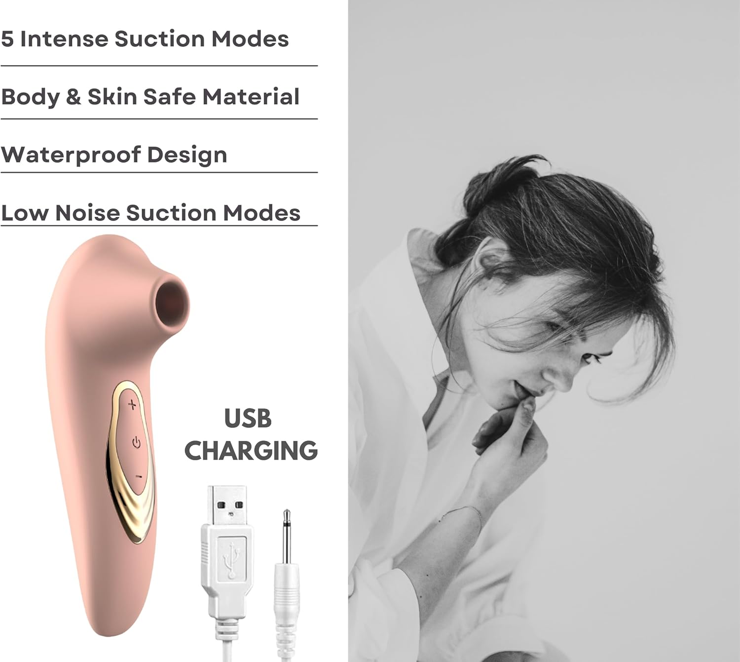 Suction Vibrator Clitoral Stimulator