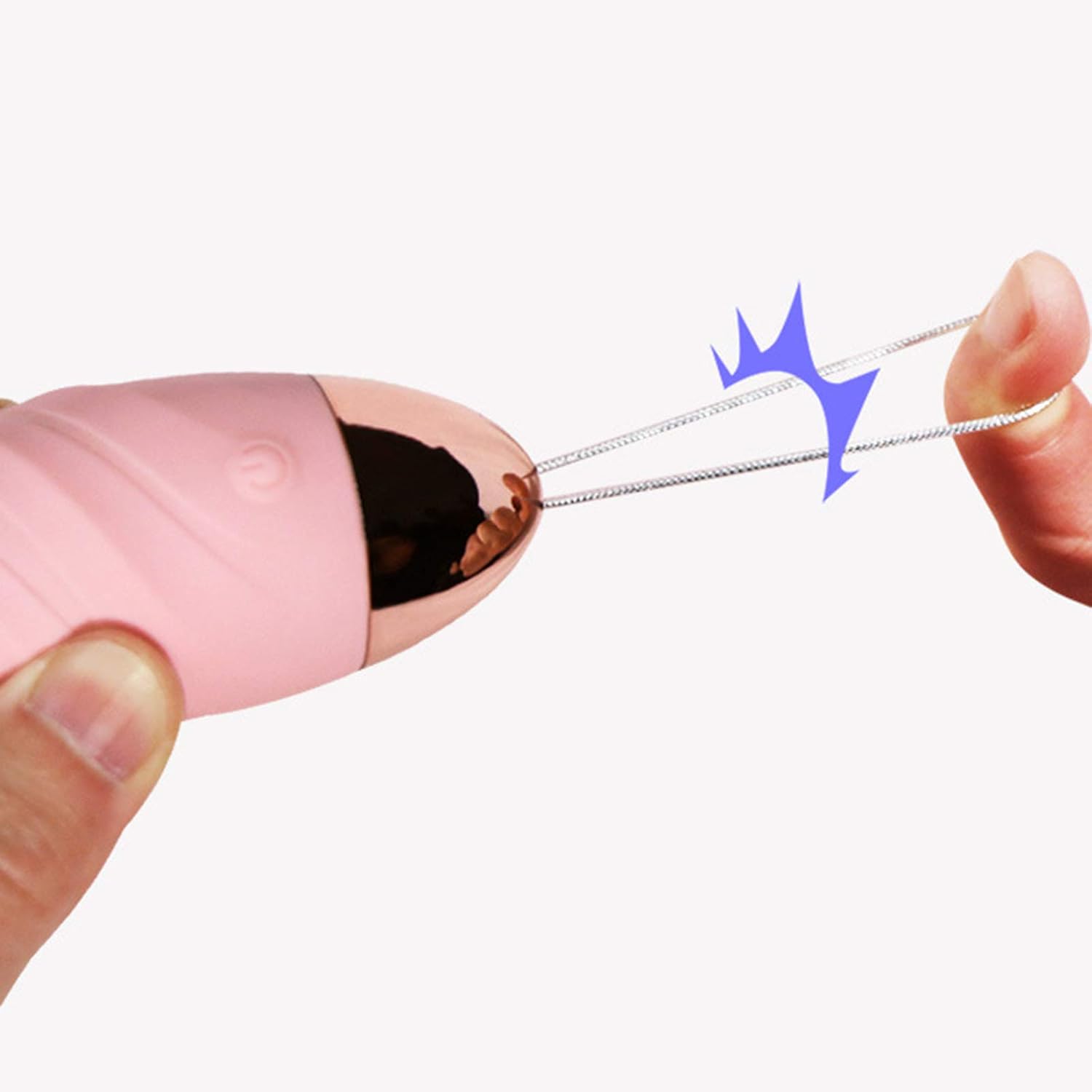 Blush Whisper – Remote-Controlled Rose Gold Vibrating Bullet