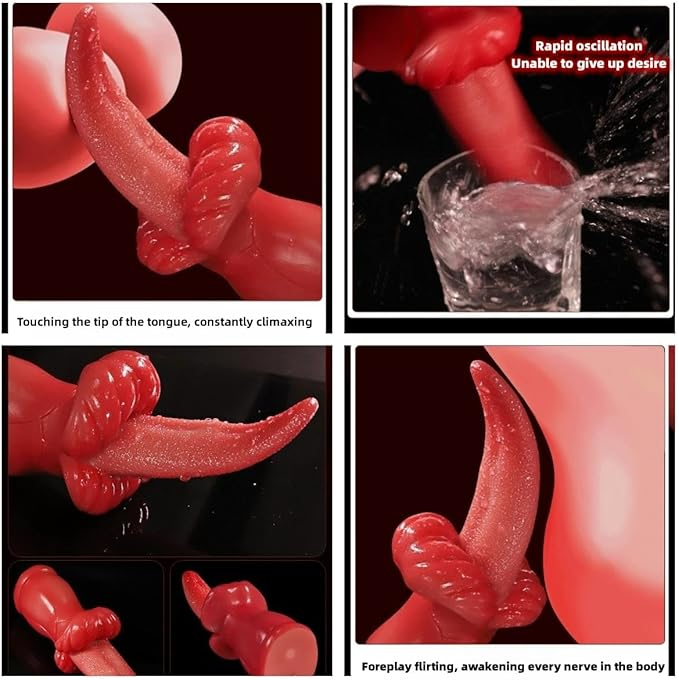 Crazy Licking Tongue Vibrator for Intense Clitoral Stimulation