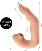 Curved Rotating Pearl Vibrator for Ultimate G-Spot Bliss