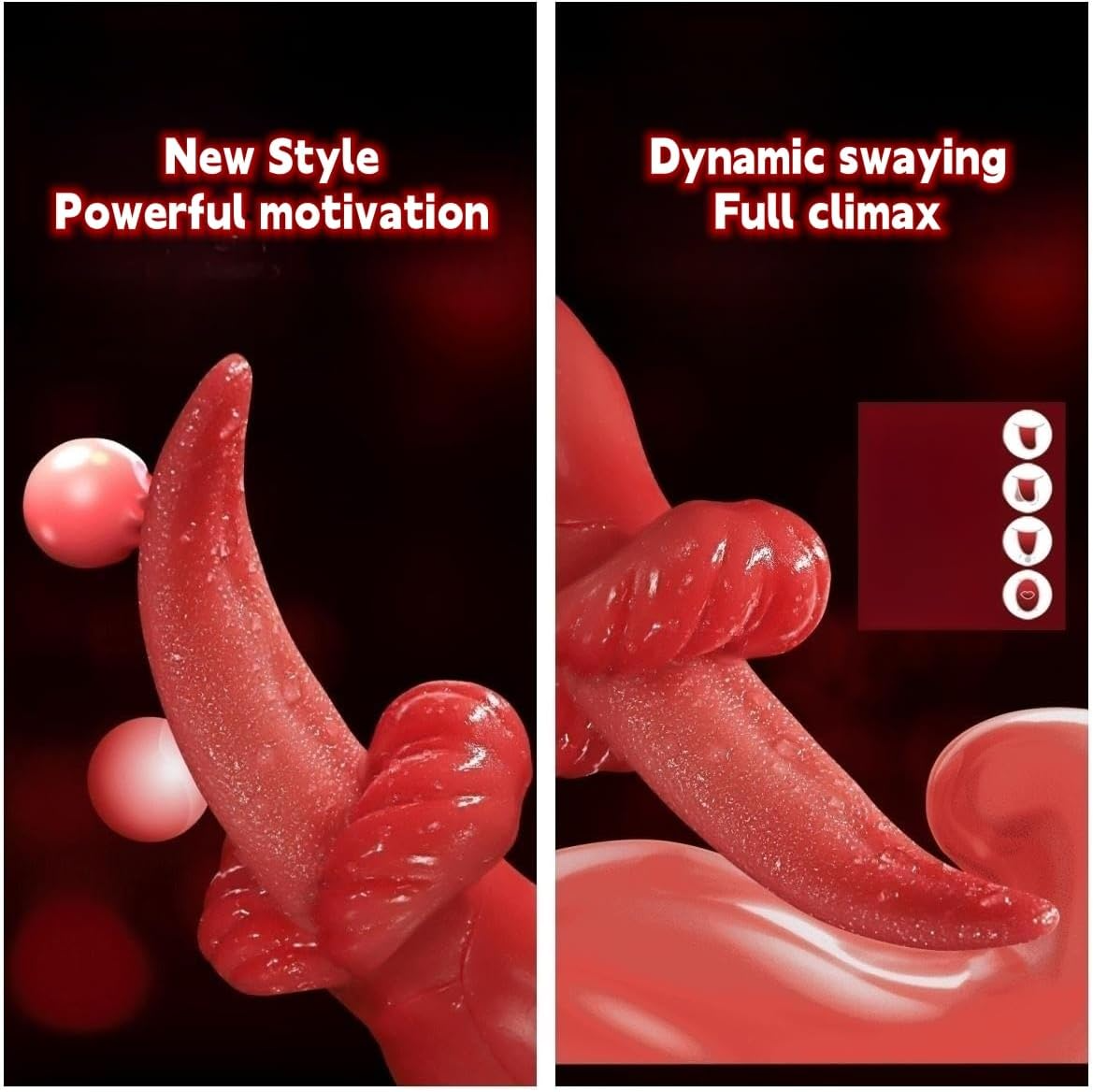 Crazy Licking Tongue Vibrator for Intense Clitoral Stimulation