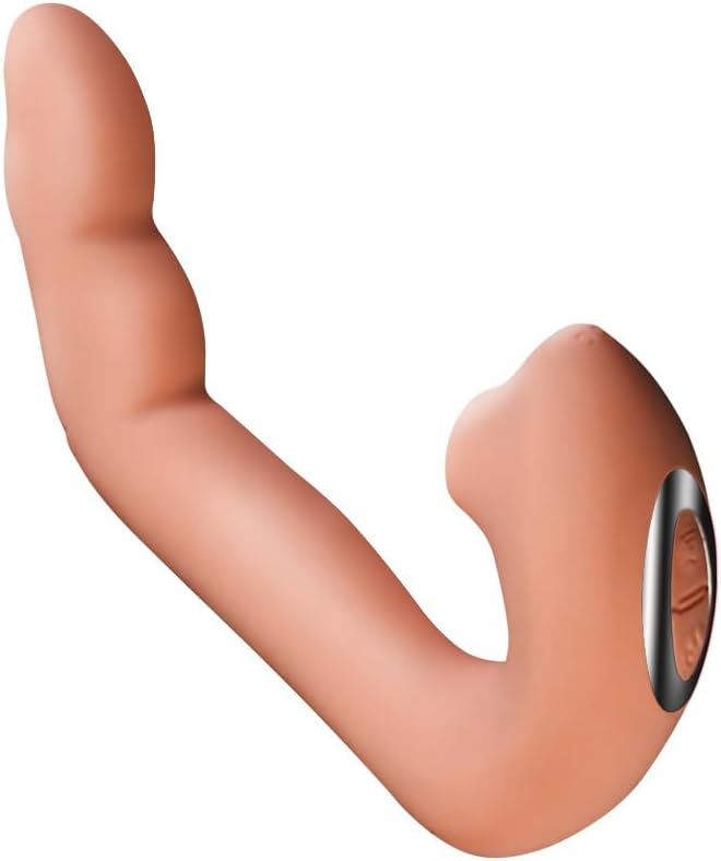 Curved Rotating Pearl Vibrator for Ultimate G-Spot Bliss