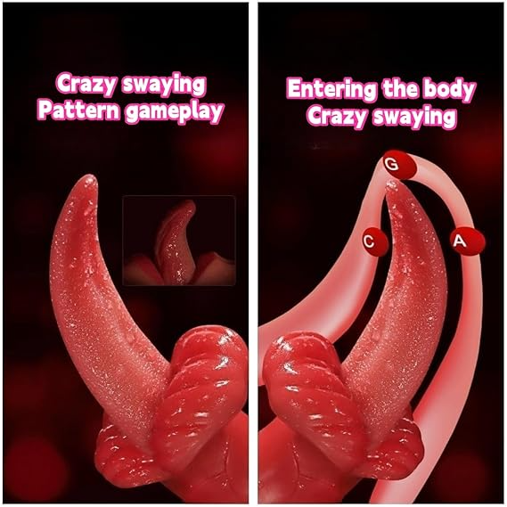 Crazy Licking Tongue Vibrator for Intense Clitoral Stimulation