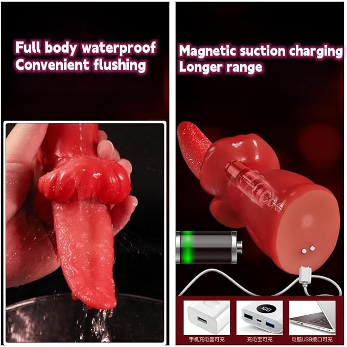 Crazy Licking Tongue Vibrator for Intense Clitoral Stimulation