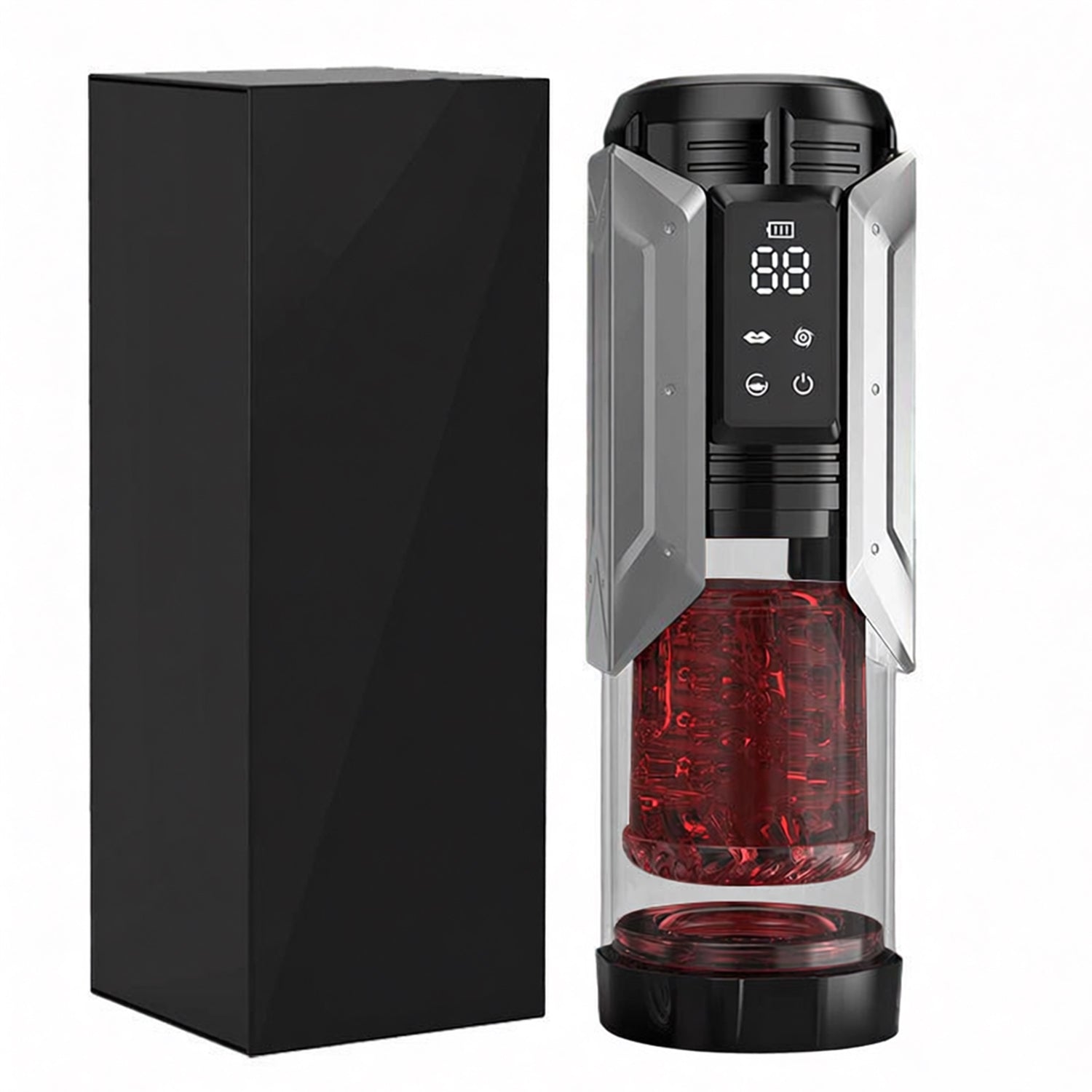 Hulk Male Masturbator Sex Toy,Dual Vibration & Suction Stimulation, Masturbator Stroker with 7 Sucking Thrusting Rotating & 7 Licking Modes