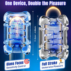 Golden Eagle Dual Sleeve Male Masturbator – Realistic Adult Toy