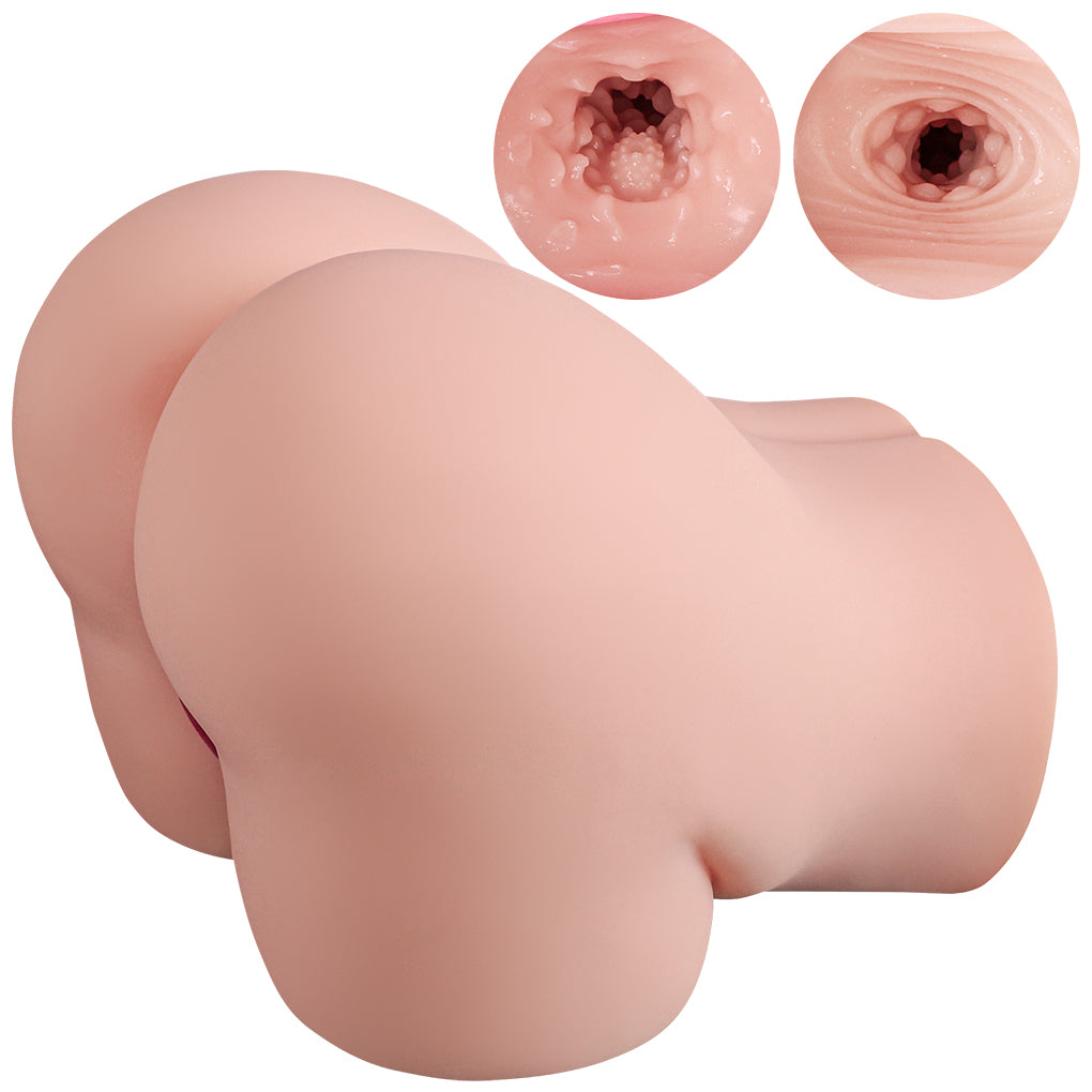 Realistic Pocket Pussy Male Masturbator – Soft 3D Sex Toy for Men