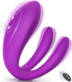 Wearable Remote Control Vibrator - Thrilling Adult Sex Toy for Women and Couples, G-Spot Vibrator, 10 Powerful Vibration Modes, Dual-Head Design