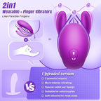 Wearable Remote Control Vibrator - Thrilling Adult Sex Toy for Women and Couples, G-Spot Vibrator, 10 Powerful Vibration Modes, Dual-Head Design