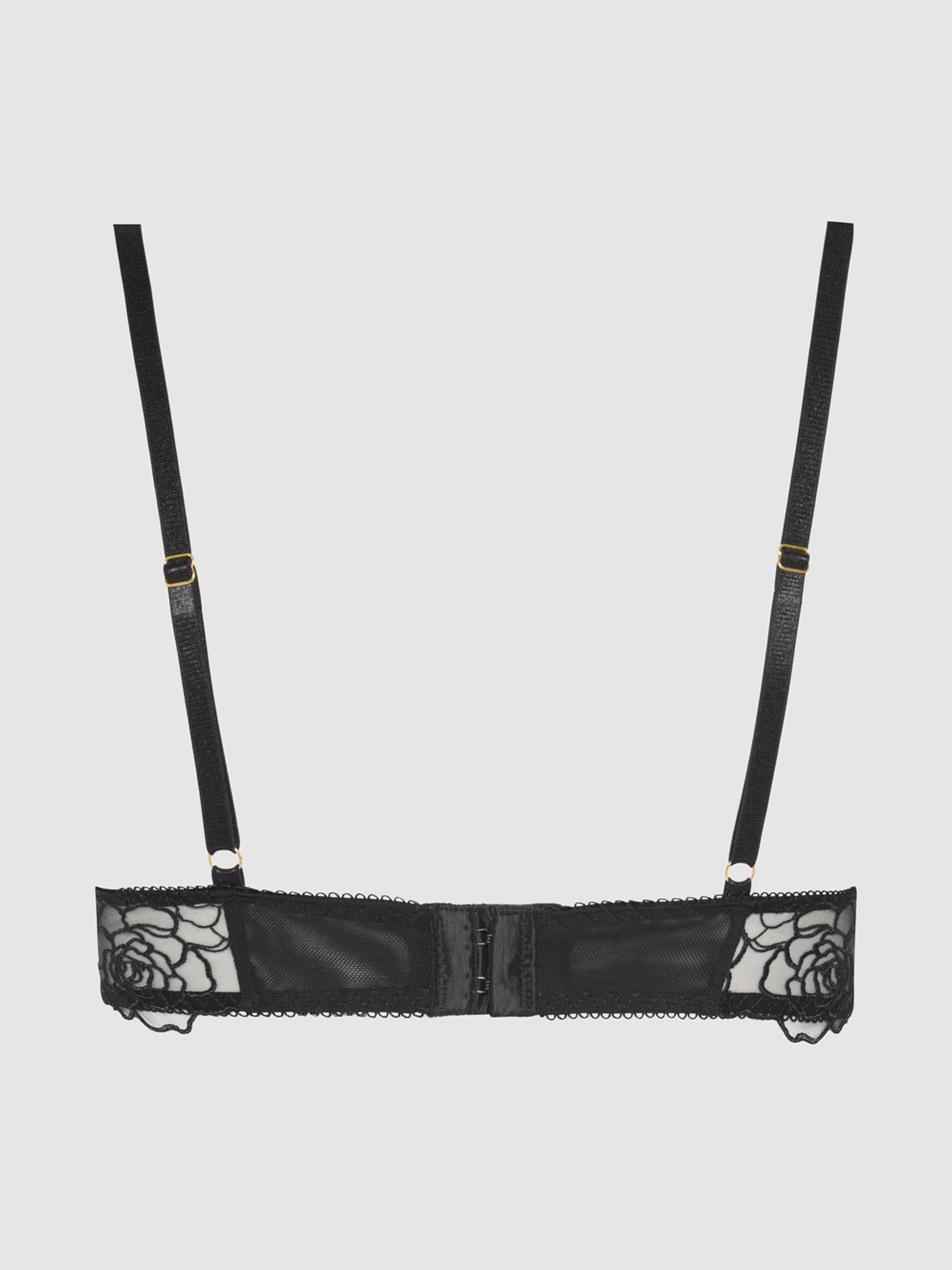 Melrose Strappy Cutout Bra - Frederick's of Hollywood