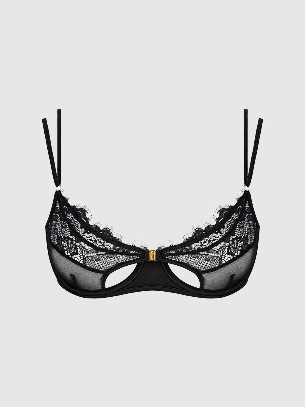 Neev Lace Unlined Openable Cup Bra - Frederick's of Hollywood