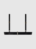 Raven O-Ring Open Cup Bra - Frederick's of Hollywood