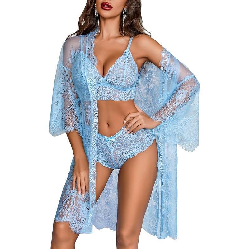 New Lace Fabric Women's Sexy Lingerie Set