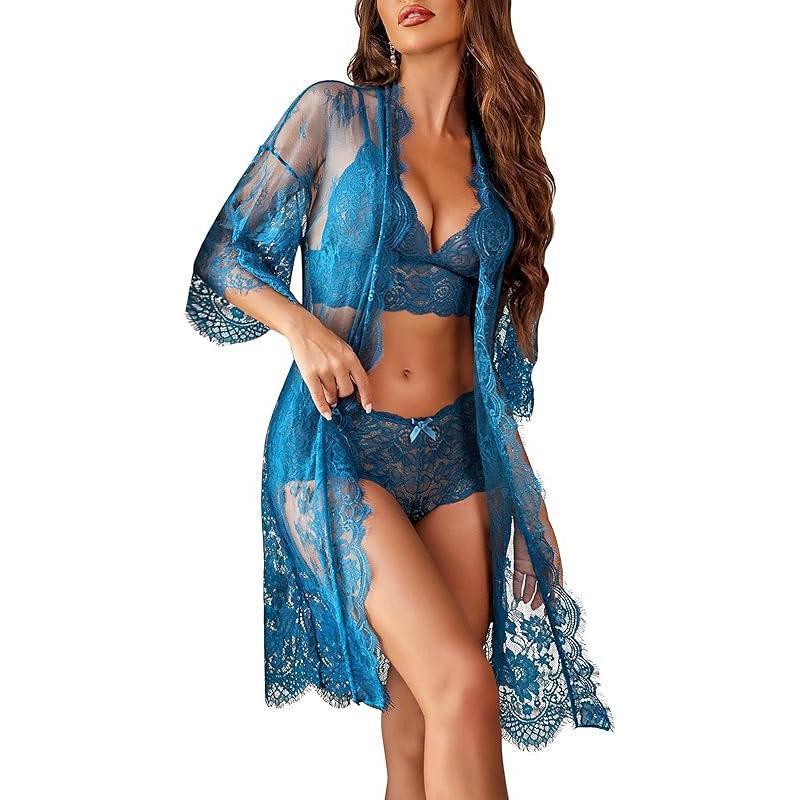 New Lace Fabric Women's Sexy Lingerie Set