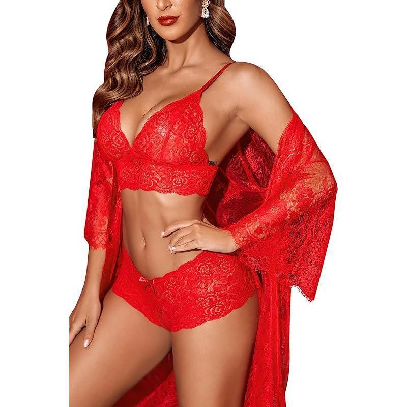 New Lace Fabric Women's Sexy Lingerie Set