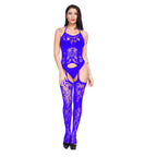 Sexy Jacquard Lace Lingerie Set - Hollow Out Bra & Garter Suspender Set