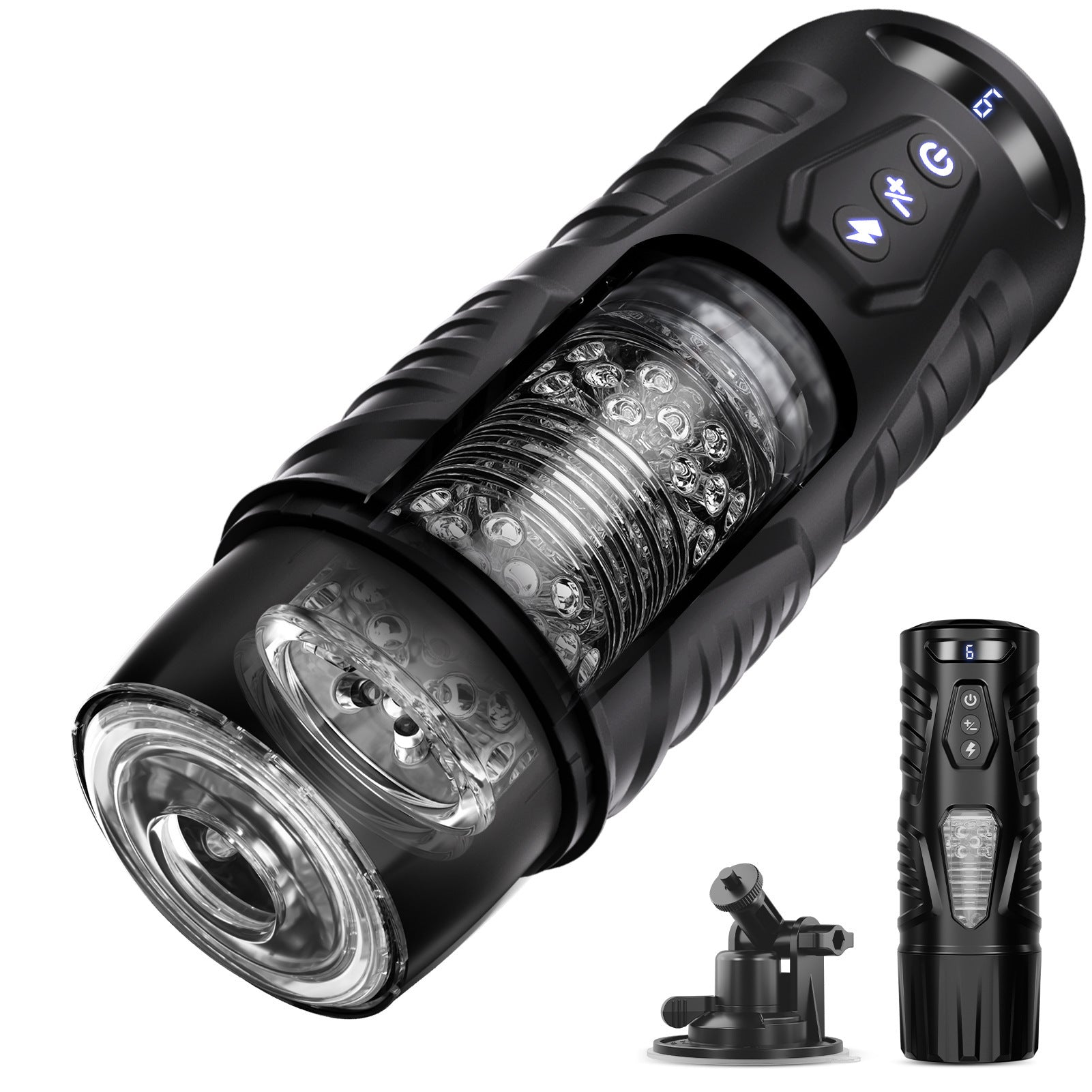 Black Warrior Male Masturbator – Adult Sex Toy for Men