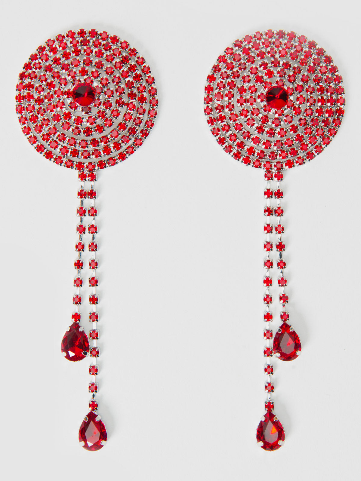 Ziggy Rhinestone Cone & Dangle Pasties - Frederick's of Hollywood